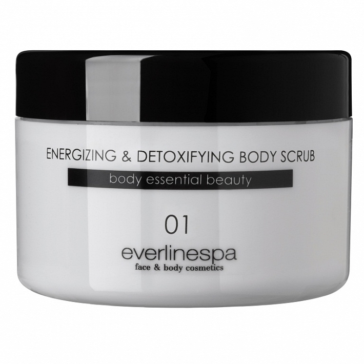 01 BODY ENERGIZING & DETOXIFYING BODY SCRUB 300 GR