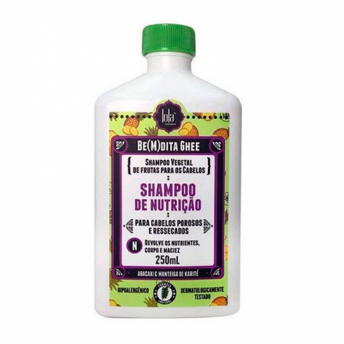 BE(M)DITA GHEE CHAMPU NUTRICION CABELLOS POROSOS Y SECOS 250 ML.