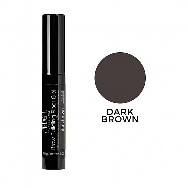 BROW BUILDING FIBER GEL DARK BROWN