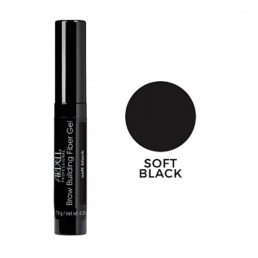 BROW BUILDING FIBER GEL SOFT BLACK