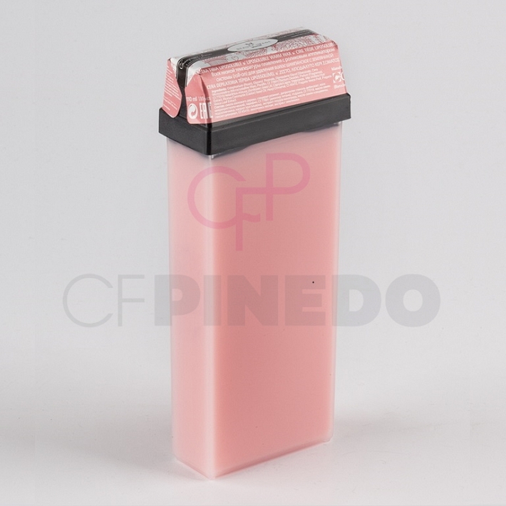 CARTUCHO CERA TIBIA LIPO CHAMPAGNE&FRESAS ROLLON 110 ML.