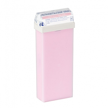 CARTUCHO CERA TIBIA ROSA ROLLON 110 ML.