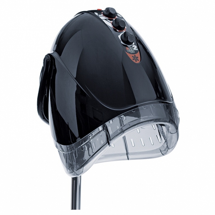 CASCO EGG CON PIE 2 VELOCIDADES NEGRO