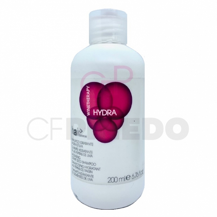 CHAMPU HIDRATANTE A LAS PEPITAS DE UVA 200 ML. HD WINETHERAPY