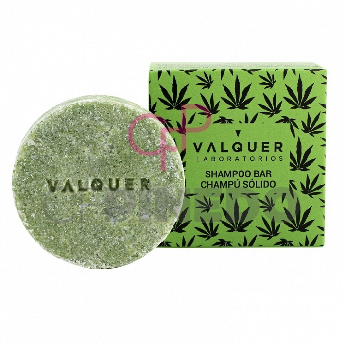 CHAMPU SOLIDO HEMP (EXTRACTO DE CANNABIS Y ACEITE DE CAAMO) 50 G. VALQUER