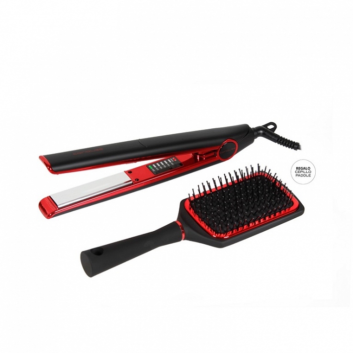 CORIOLISS PLANCHA C1 BLACK RED + PADDLE 