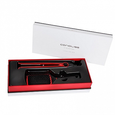 CORIOLISS PLANCHA C1 BLACK RED + PADDLE 