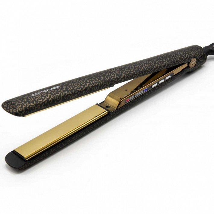 CORIOLISS PLANCHA C3 GOLD LEOPARD + HOT BRUSH_1