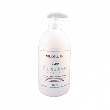 CREMA BASE FACIAL 500 ML. REF.81108 NIRVANA SPA