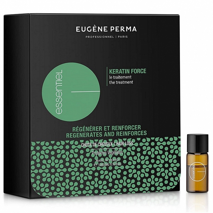 ESSENTIEL KERATIN FORCE TRATAMIENTO 12x3,5 ML.