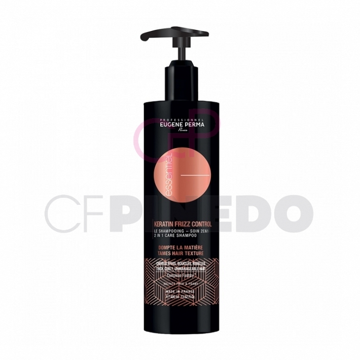 ESSENTIEL KERATIN FRIZZ CONTROL CHAMPU 400 ML.