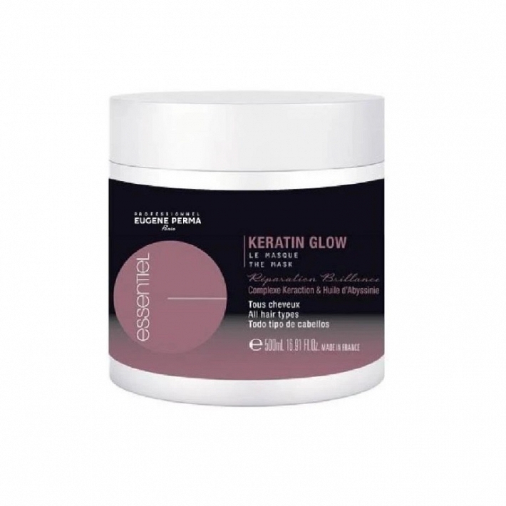 ESSENTIEL KERATIN GLOW MASCARILLA 500 ML.