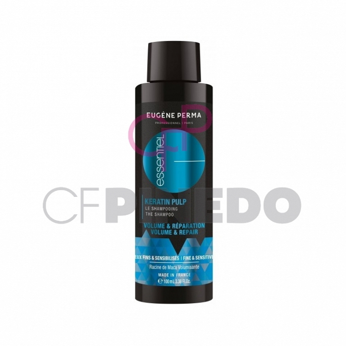 ESSENTIEL KERATIN PULP CHAMPU 100 ML.