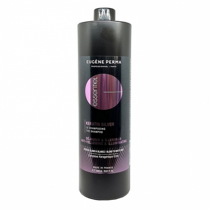 ESSENTIEL KERATIN SILVER CHAMPU 1000 ML.