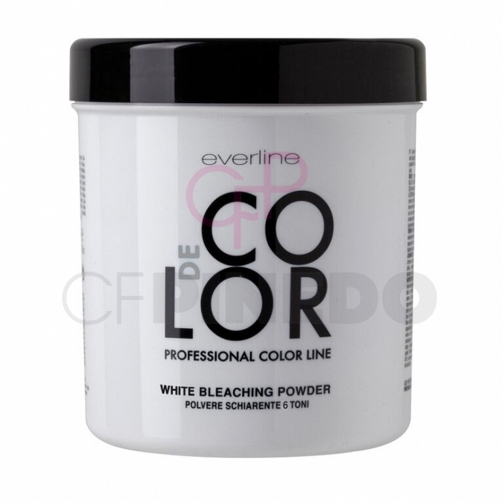 EVERLINE DECOLORANTI DECOLOR WHITE BLEACHING POWDER 500 GR