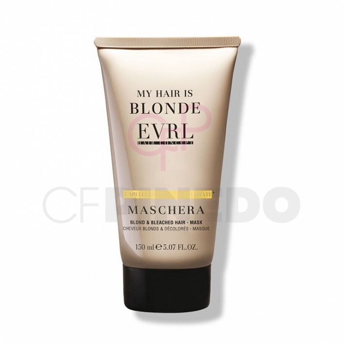 EVRL MASCHERA CAPELLI BIONDI E DECOLORATI 150 ML. (NEW PRODUCT)