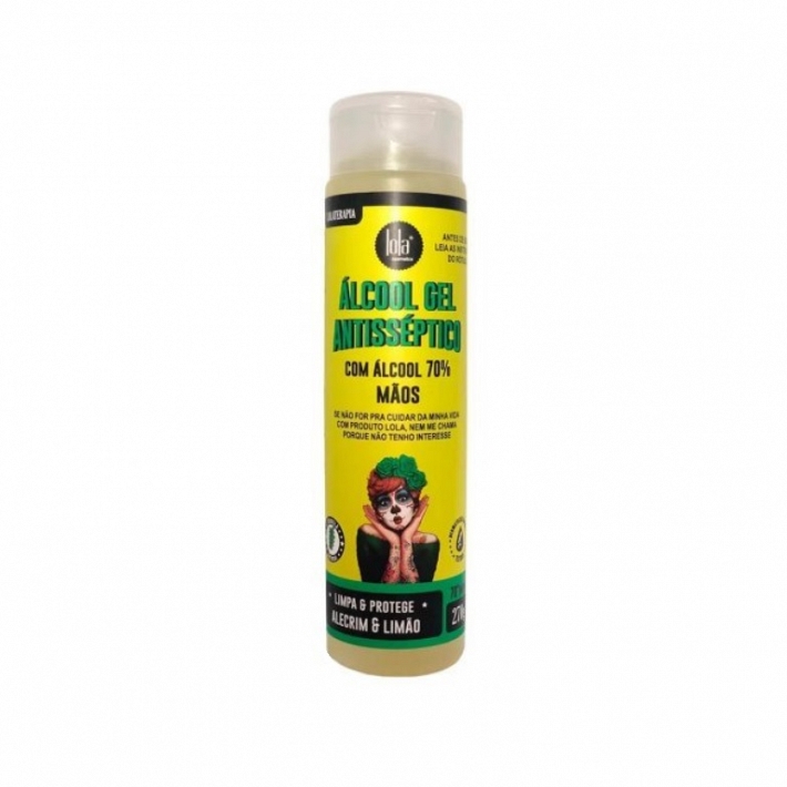 GEL ANTISEPTISEPTICO 70% ALCOHOL ROMERO Y LIMON 270 GR.