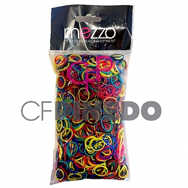 GOMITAS ELASTICAS COLORES 100 GRS. 20 MM. REF.739817 MEZZO