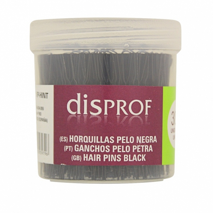 HORQUILLA INVISIBLE NEGRO (300 UDS.) REF : MB-HINT