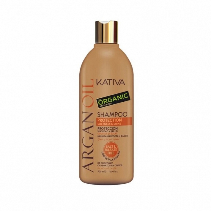 KATIVA ARGAN OIL CHAMPU 500 ML.