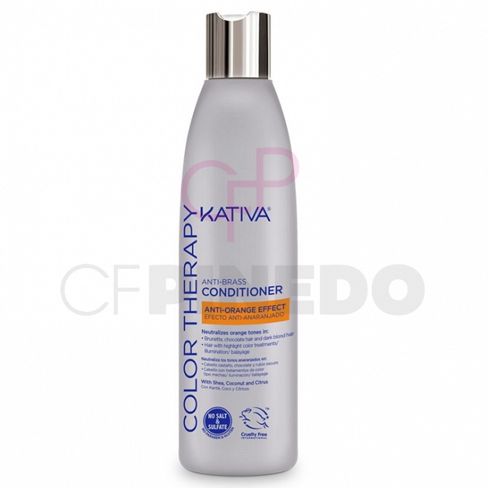 KATIVA COLOR THERAPY ANTI NARANJA ACONDICIONADOR 250 ML.