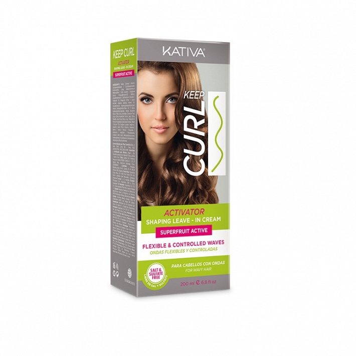 KATIVA KEEP CURL ACTIVATOR LEAVE IN CREAM 200 ML