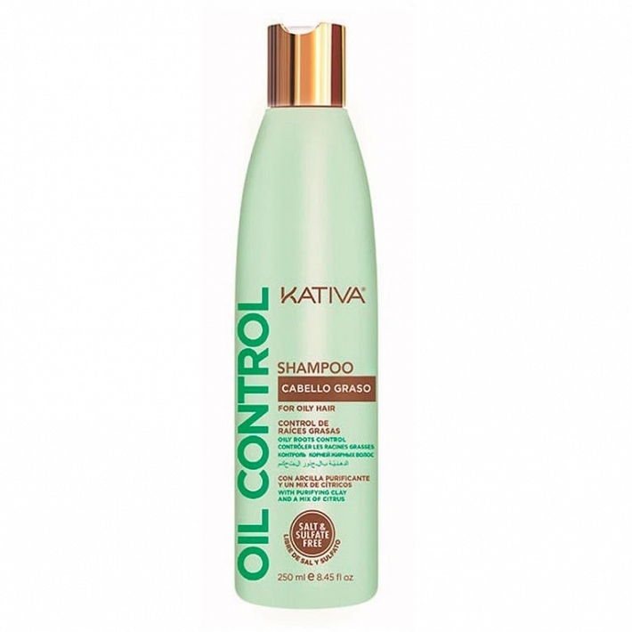 KATIVA OIL CONTROL CHAMPU 250 ML.