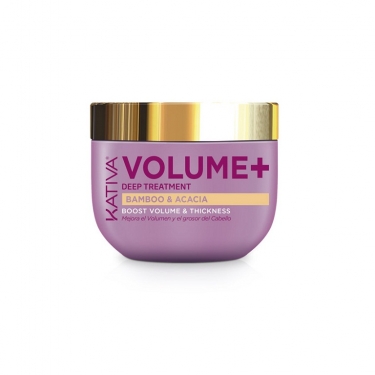 KATIVA VOLUMEN + DEEP TREAT CABELLOS FINOS 250 ML