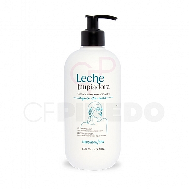 LECHE LIMPIADORA 500 ML. REF.81107 NIRVANA SPA