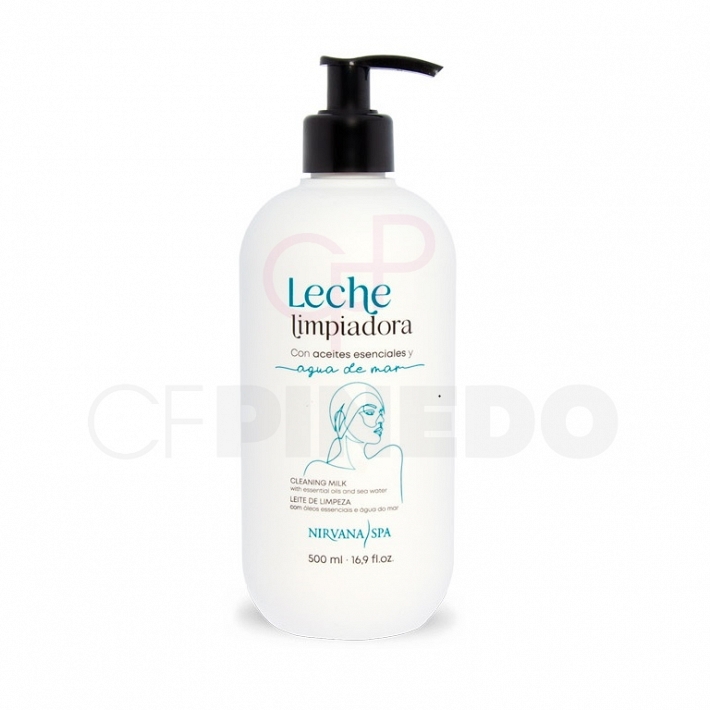 LECHE LIMPIADORA 500 ML. REF.81107 NIRVANA SPA