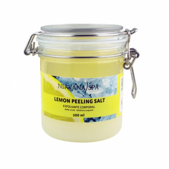 LEMON PEELING SALT 500 ML. REF.81118 NIRVANA SPA