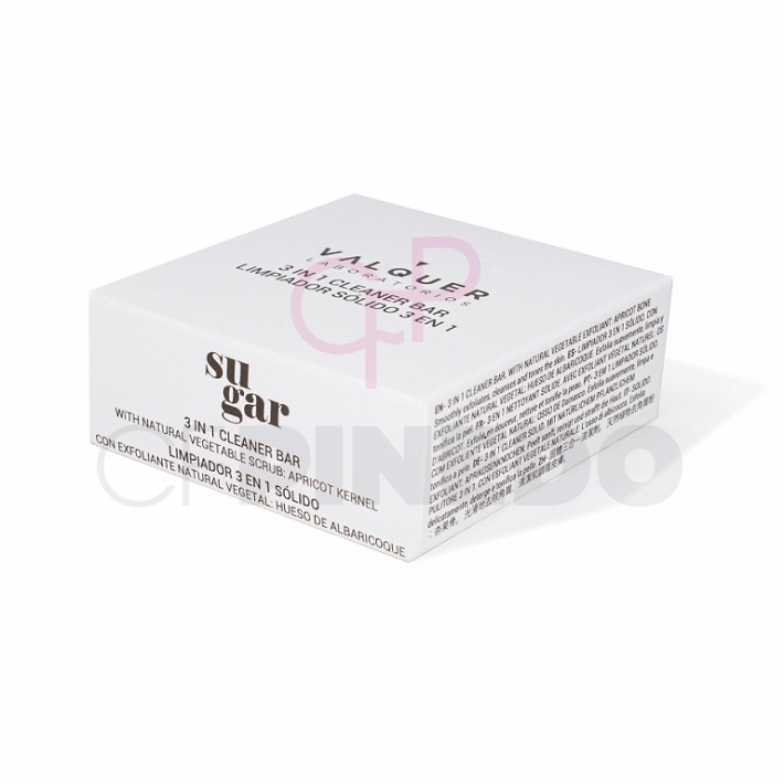 LIMPIADOR SOLIDO 3 EN 1 SUGAR (CON EXFOLIANTE NATURAL VEGETAL) 50 G. VALQUER_5