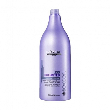 LOREAL CHAMPU LISS UNLIMITED 1500 ML. SERIE EXPERT