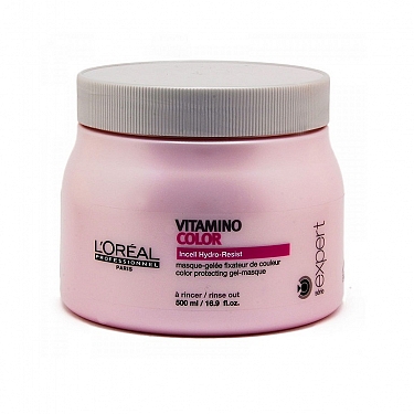 LOREAL MASCARILLA GEL VITAMINO COLOR 500 ML. SERIE EXPERT