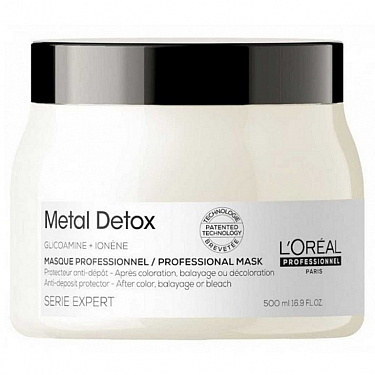 LOREAL MASCARILLA METAL DETOX 500 ML. SERIE EXPERT