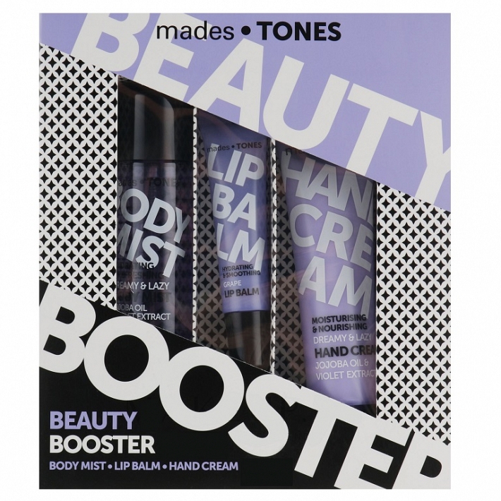 MADES DREAMY & LAZY BEAUTY BOOSTER (BODY MIST+HAND CREAM+LIP BALM)