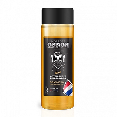 OSSION AFTER SHAVE EAU DE COLOGNE 400 ML. DOMINICAN MERENGUE