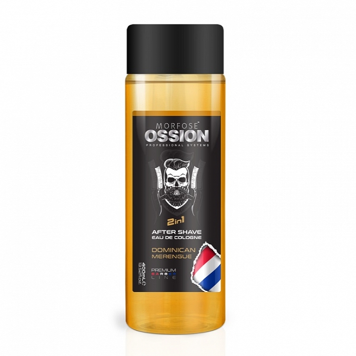 OSSION AFTER SHAVE EAU DE COLOGNE 400 ML. DOMINICAN MERENGUE