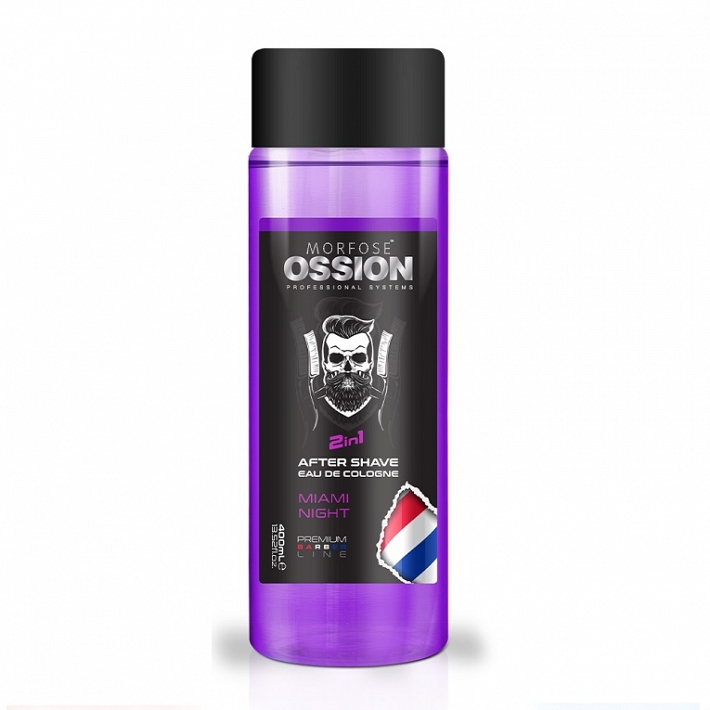 OSSION AFTER SHAVE EAU DE COLOGNE 400 ML. MIAMI NIGHT