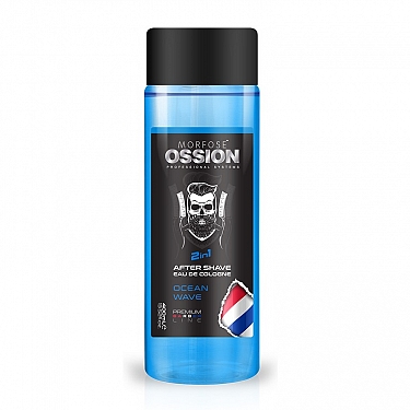 OSSION AFTER SHAVE EAU DE COLOGNE 400 ML. OCEAN WAVE