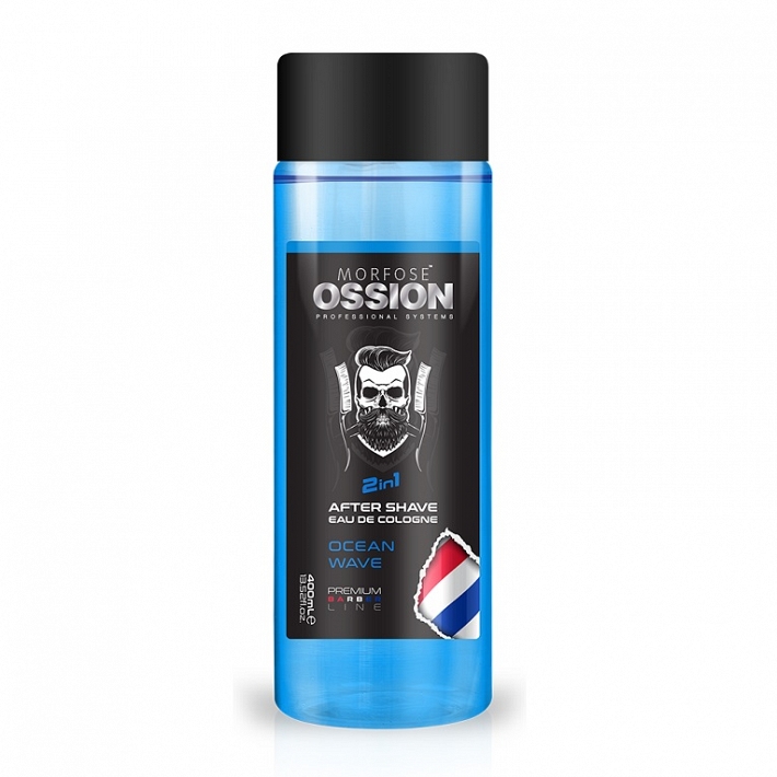 OSSION AFTER SHAVE EAU DE COLOGNE 400 ML. OCEAN WAVE