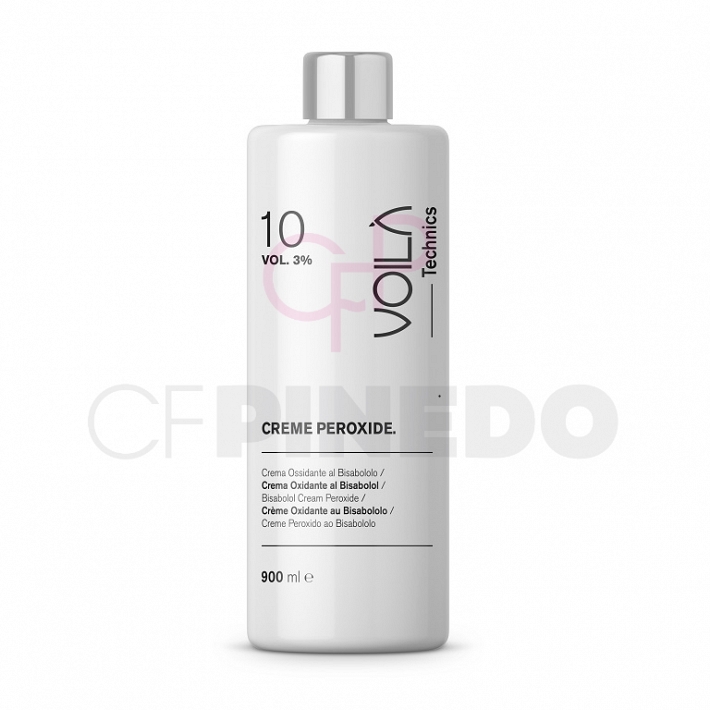 OXIGENADA CREMA VOILA 10 V. 900 ML. INTERCOSMO