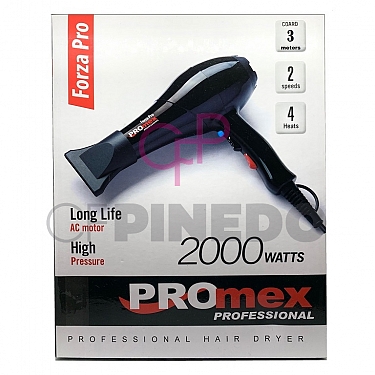 PROMEX SECADOR FORZA PRO 2000 WAT. NEGRO REF.211269_1