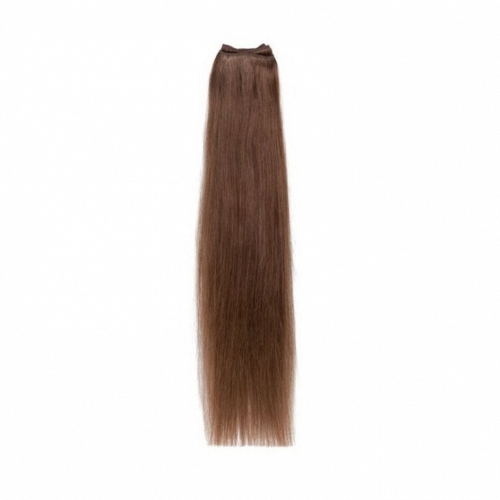 RAMAL CLIPPIES CABELLO NATURAL TEJIDO ELEGANCE LISO 50 CM.