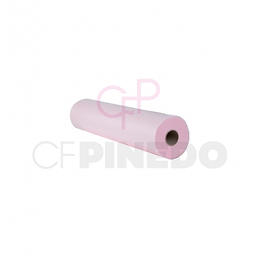 ROLLO PAPEL CAMILLA POLIPROPILENO ROSA 0.58 x 80 METROS 20 GR. REF : 111