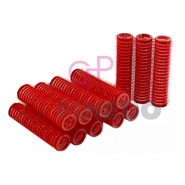 RULOS VELCRO N1 ROJO  13mm REF : 4121049 (12 UNIDADES)