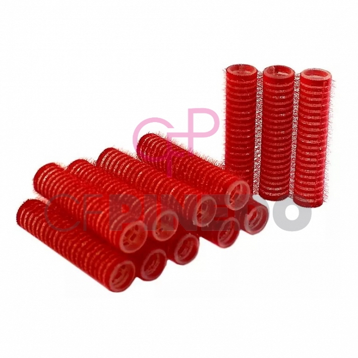 RULOS VELCRO N1 ROJO  13mm REF : 4121049 (12 UNIDADES)