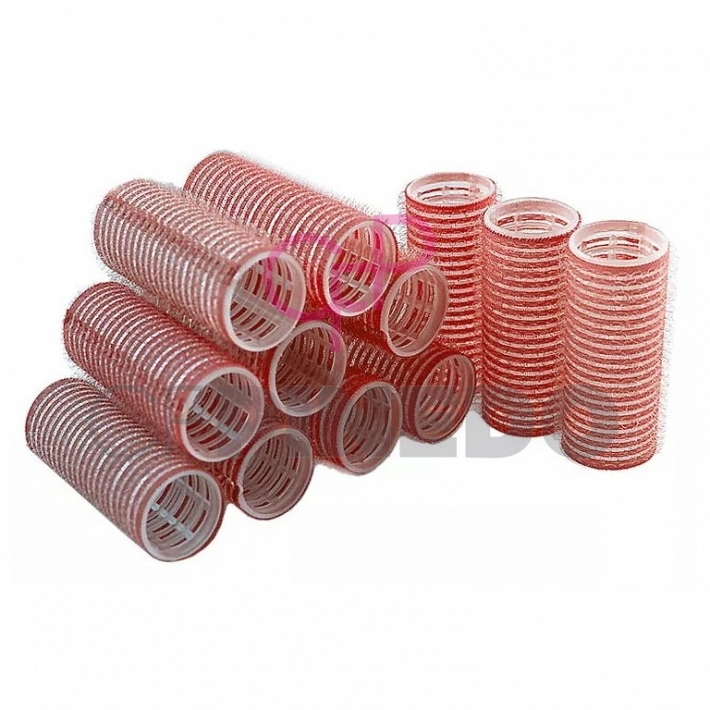 RULOS VELCRO N4 ROSA  24mm REF : 4122649 (12 UNIDADES)