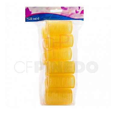 RULOS VELCRO N6 AMARILLO  32mm REF : 4123549 (12 UNIDADES)_2