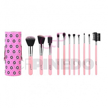 SET 11 PINCELES COSMETICOS PINK FLAMINGO REF : 0010089